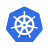 Logotipo del podcast de Kubernetes