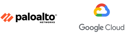 Logo: Palo Alto Networks und Google Cloud