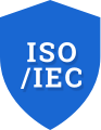 ISO/IEC 27001 のバッジ