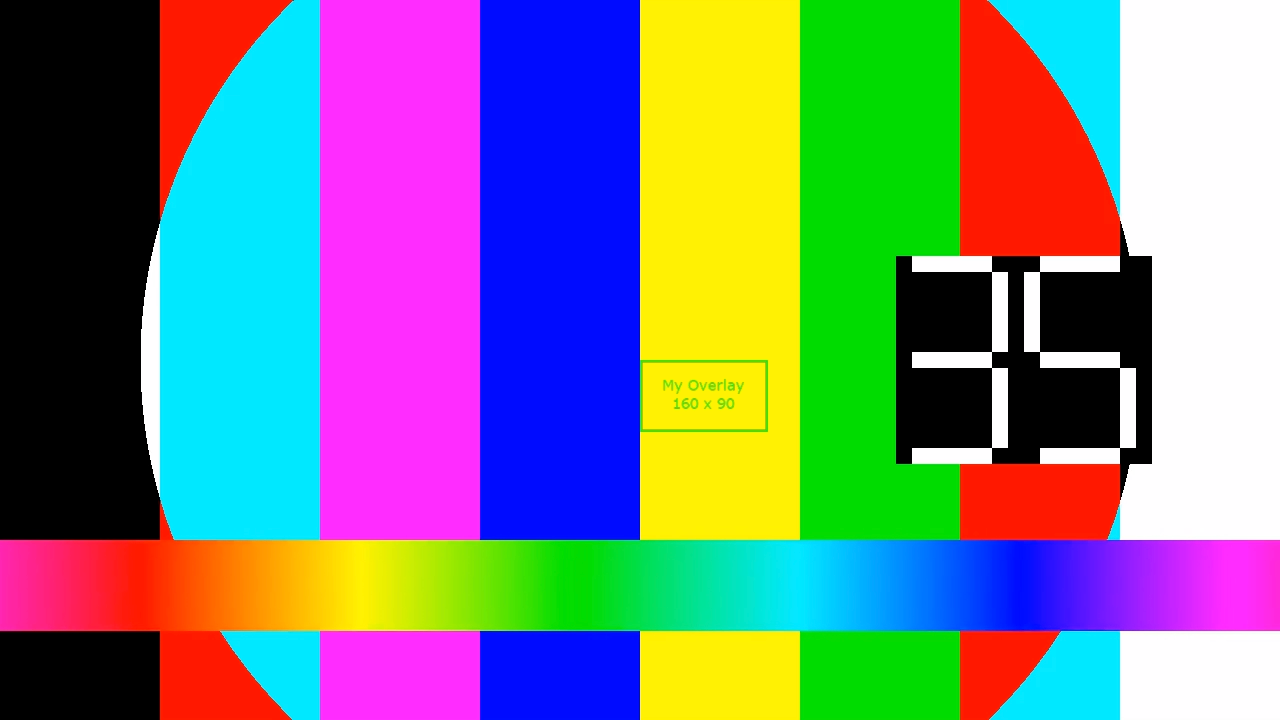 Test pattern video