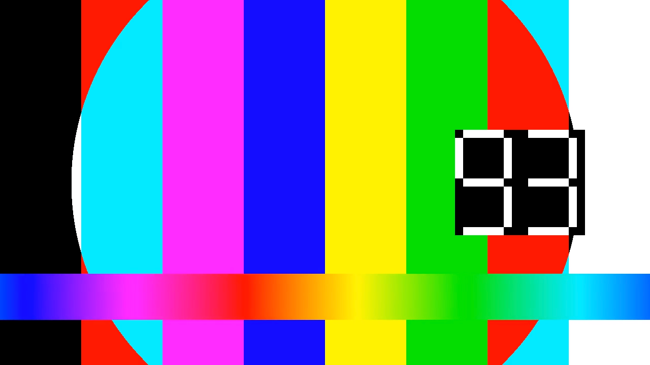 Test pattern video