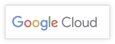 Google Cloud 徽标宽度设置为 50%。