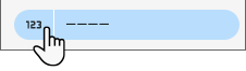 Um usuário passa o cursor sobre o ícone &quot;Tipo&quot; ao lado do nome de uma métrica para editar o tipo de agregação dela.