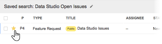 A user hovers their cursor over the Star this issue star icon to upvote a feature request.
