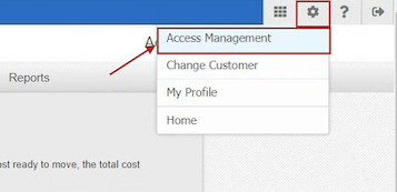 Access Management setting in StratoZone