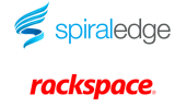 Logo: Spiraledge und Rackspace