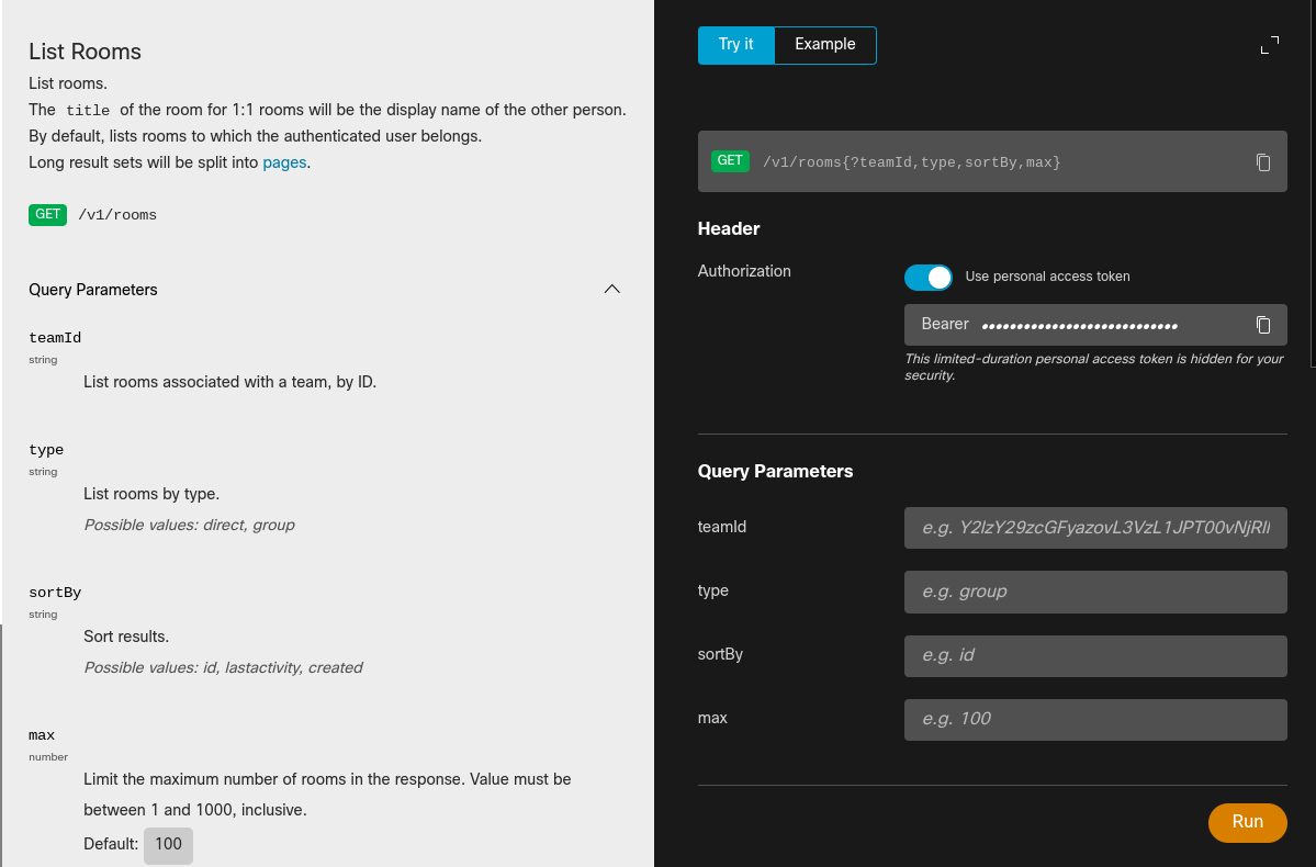 WebEx 房間