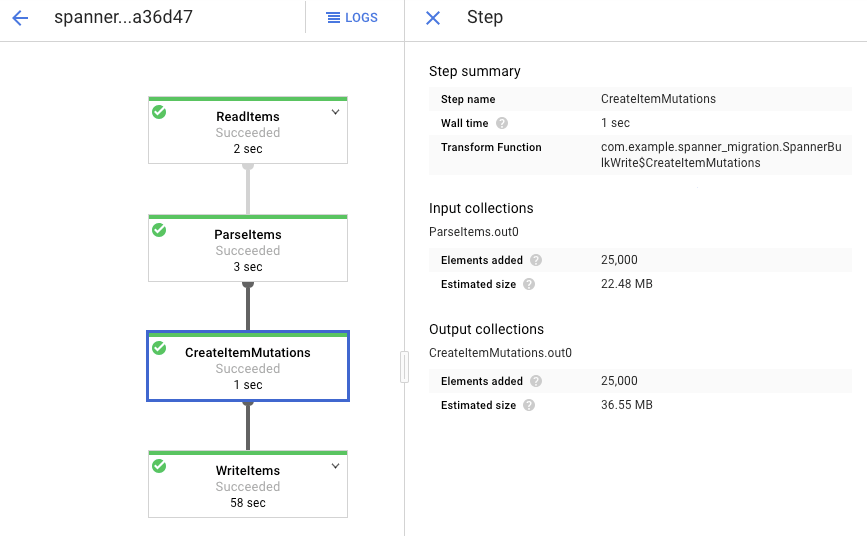 匯入工作的各個成功階段