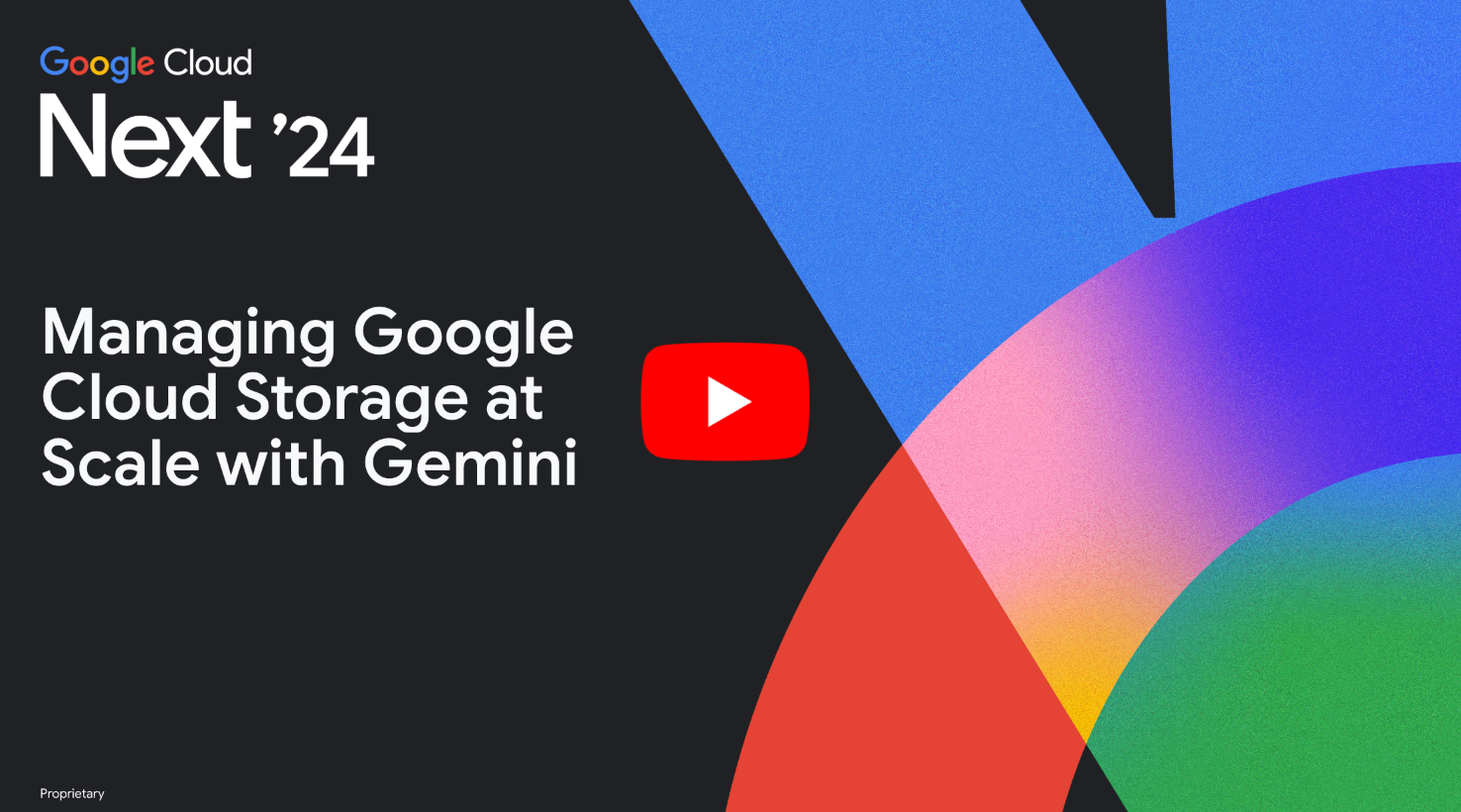 Next 24 Gemini Demo를 이용하여 대규모로 Google Cloud 스토리지 관리