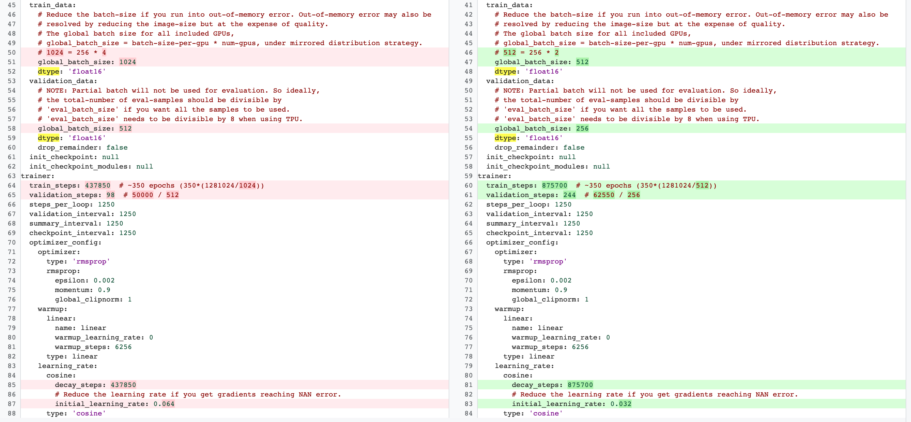 Proxy task config