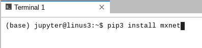 Añadir código a una terminal.