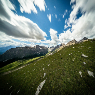 Esempio di fotografia grandangolare