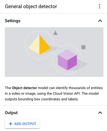 Ajouter un modèle de détecteur d&#39;objets dans l&#39;UI