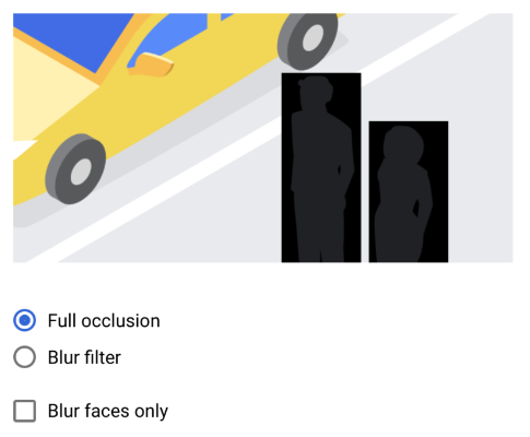 Full occlusion option output