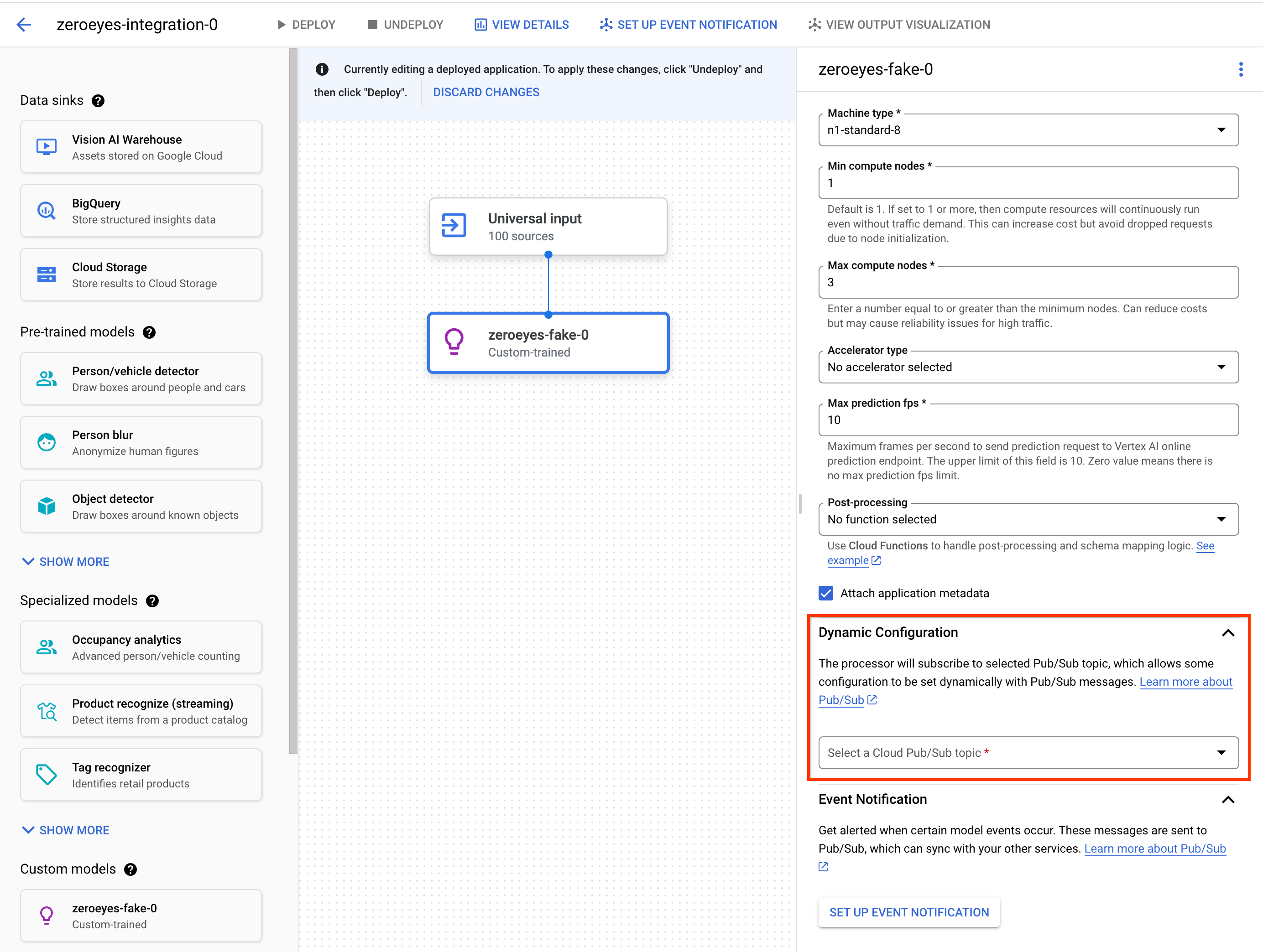 configuration dynamique