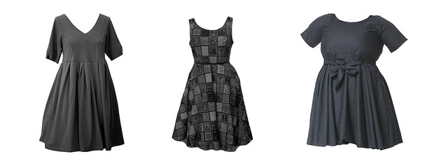 Imagen con 3 vestidos en un segmento de Cloud Storage