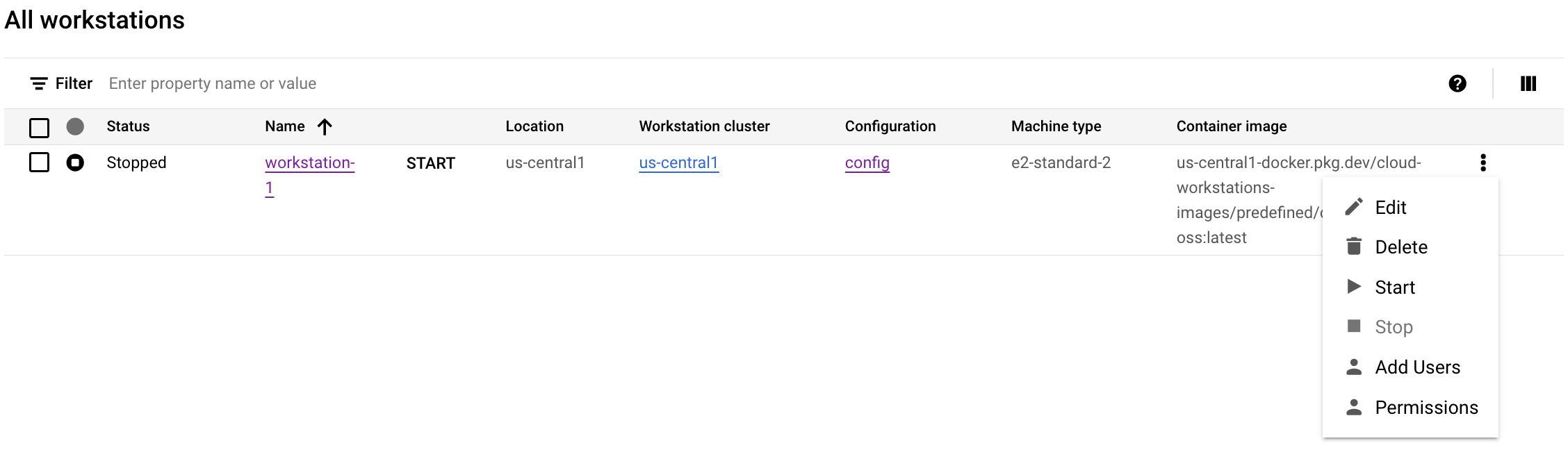 Aggiungi utenti e modifica le autorizzazioni dalla pagina **Workstation**