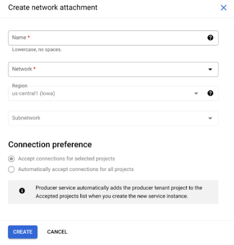 network-attachment